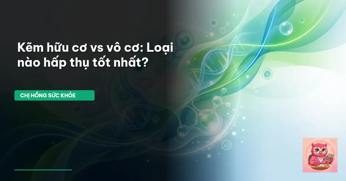 kẽm hữu cơ