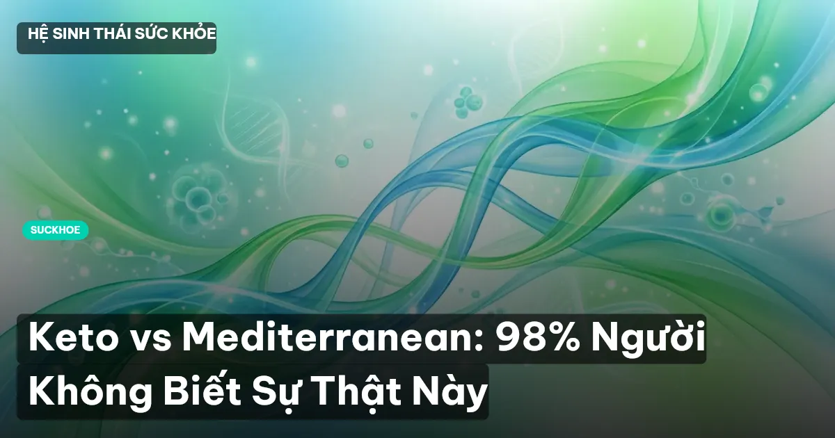 Keto vs Mediterranean: 98% Người Không Biết Sự Thật Này