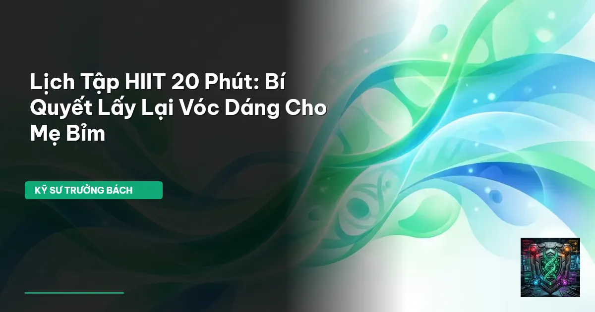 lịch tập HIIT