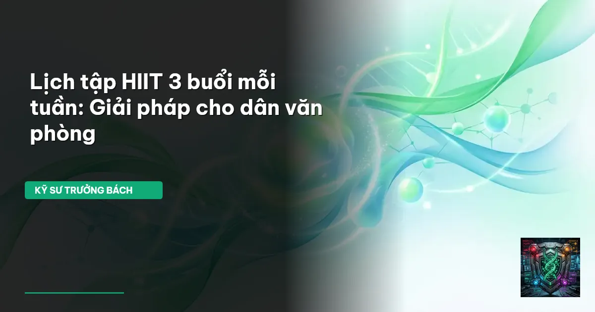 lịch tập HIIT