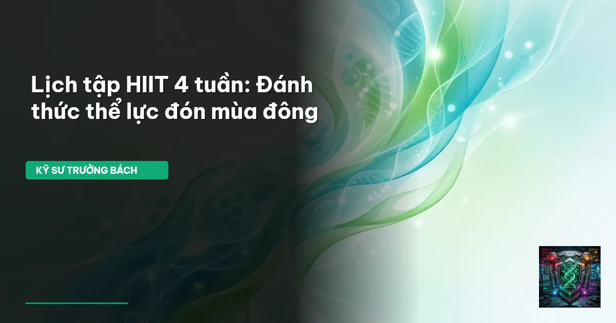 lịch tập HIIT