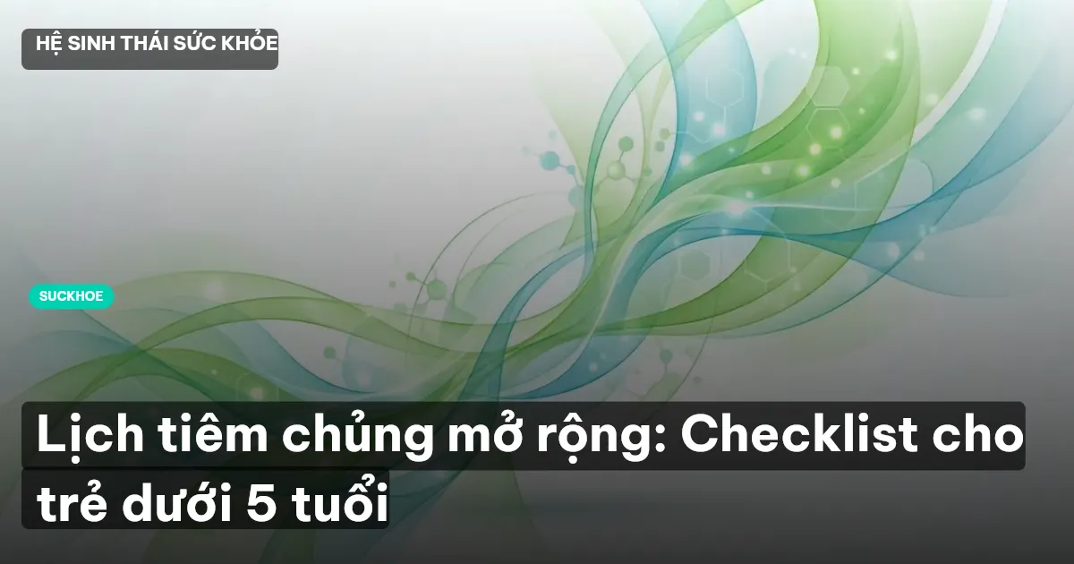 lịch tiêm chủng mở rộng