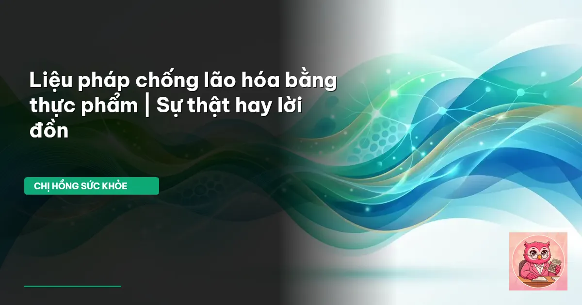 chống lão hóa