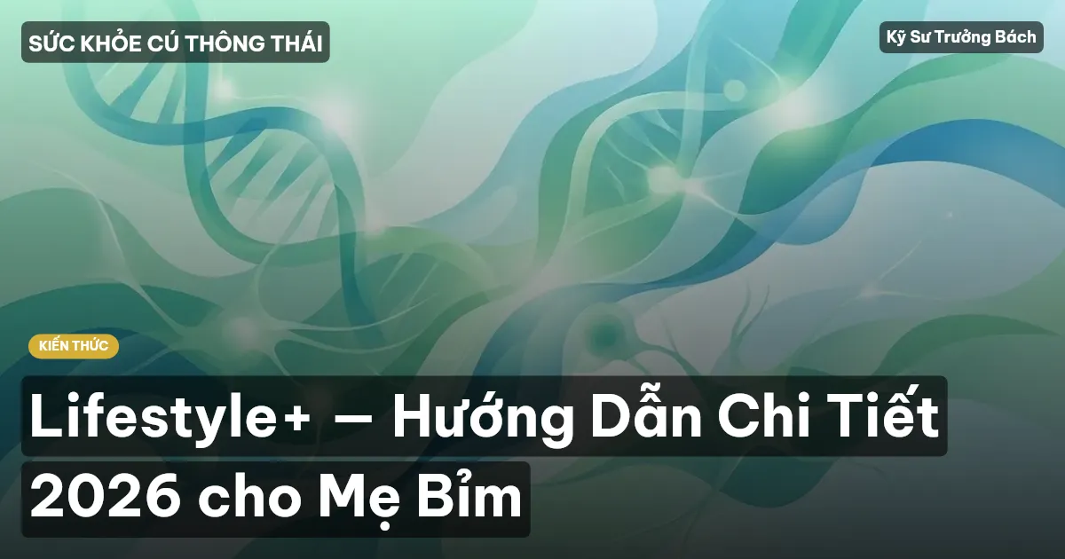 Lifestyle+ — Hướng Dẫn Chi Tiết 2026 cho Mẹ Bỉm