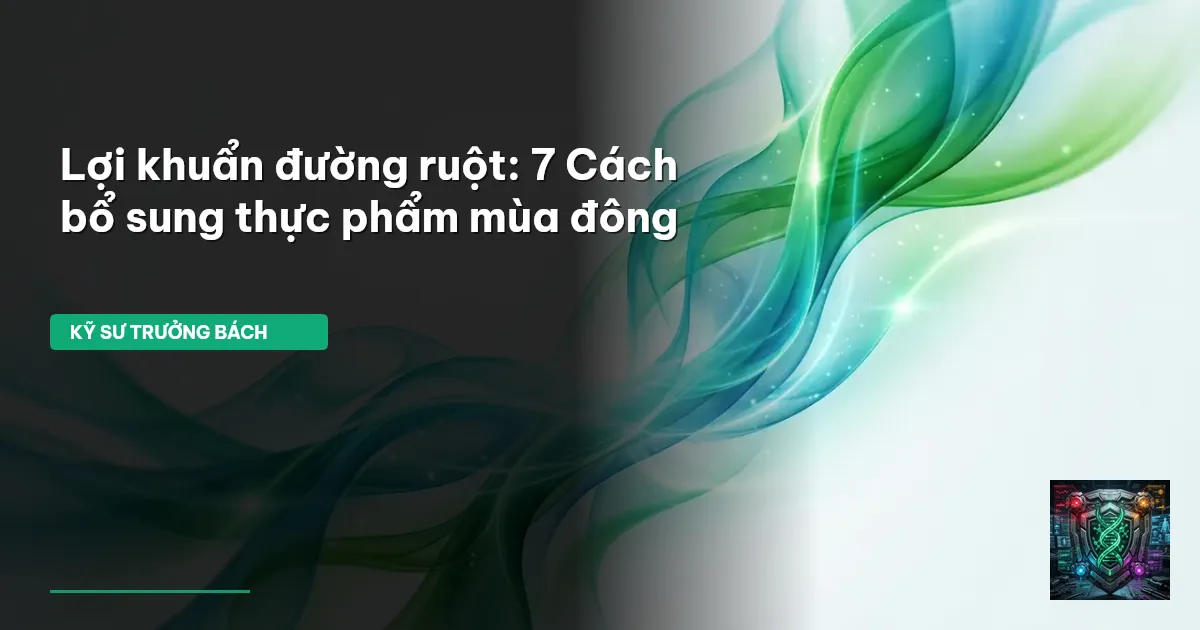 lợi khuẩn đường ruột