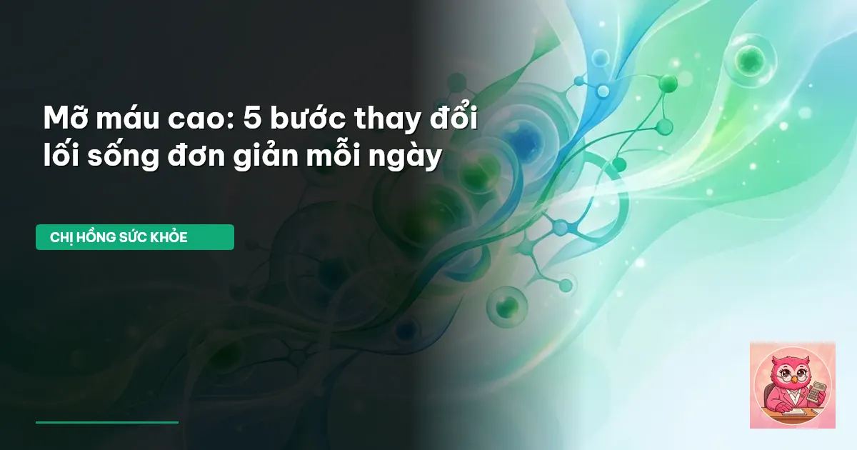 mỡ máu cao