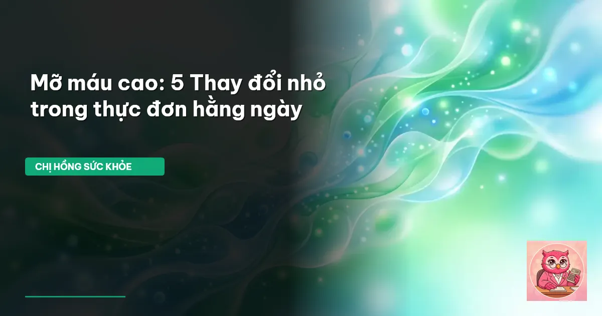mỡ máu cao