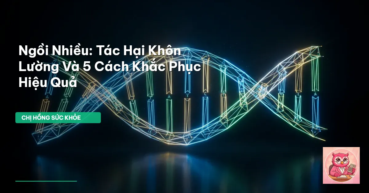 tác hại của ngồi nhiều