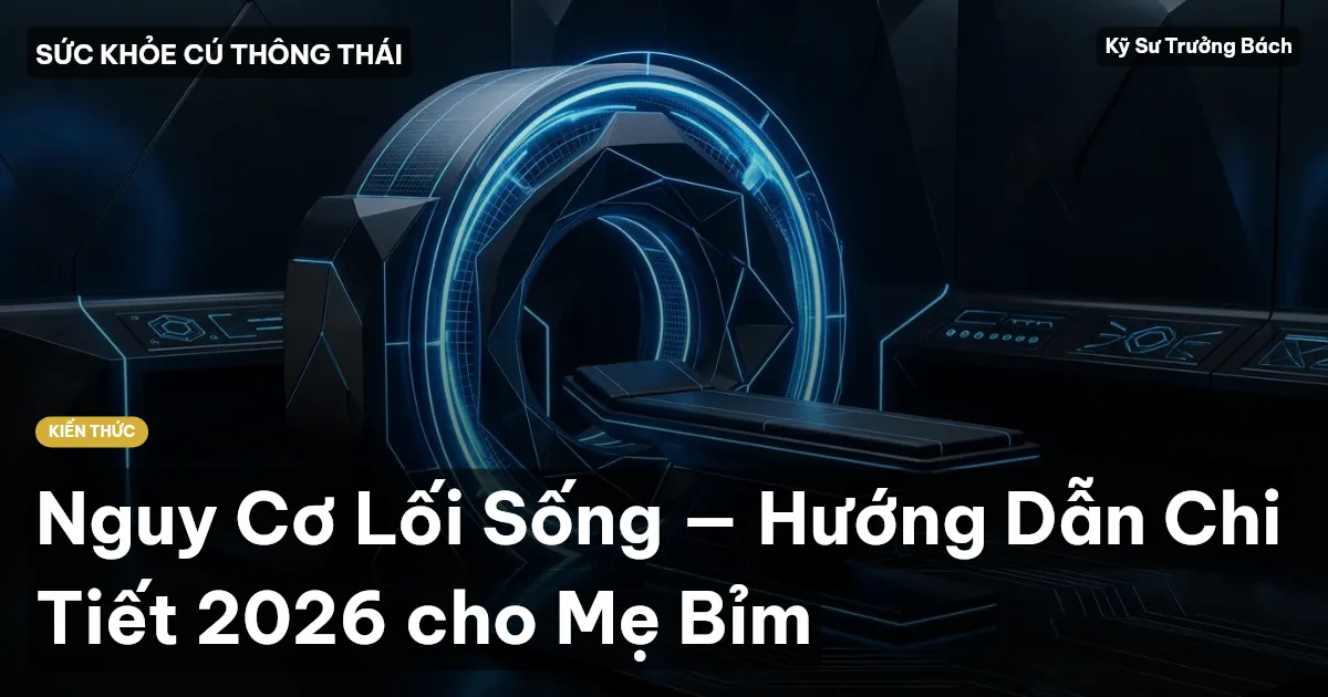 Nguy Cơ Lối Sống — Hướng Dẫn Chi Tiết 2026 cho Mẹ Bỉm