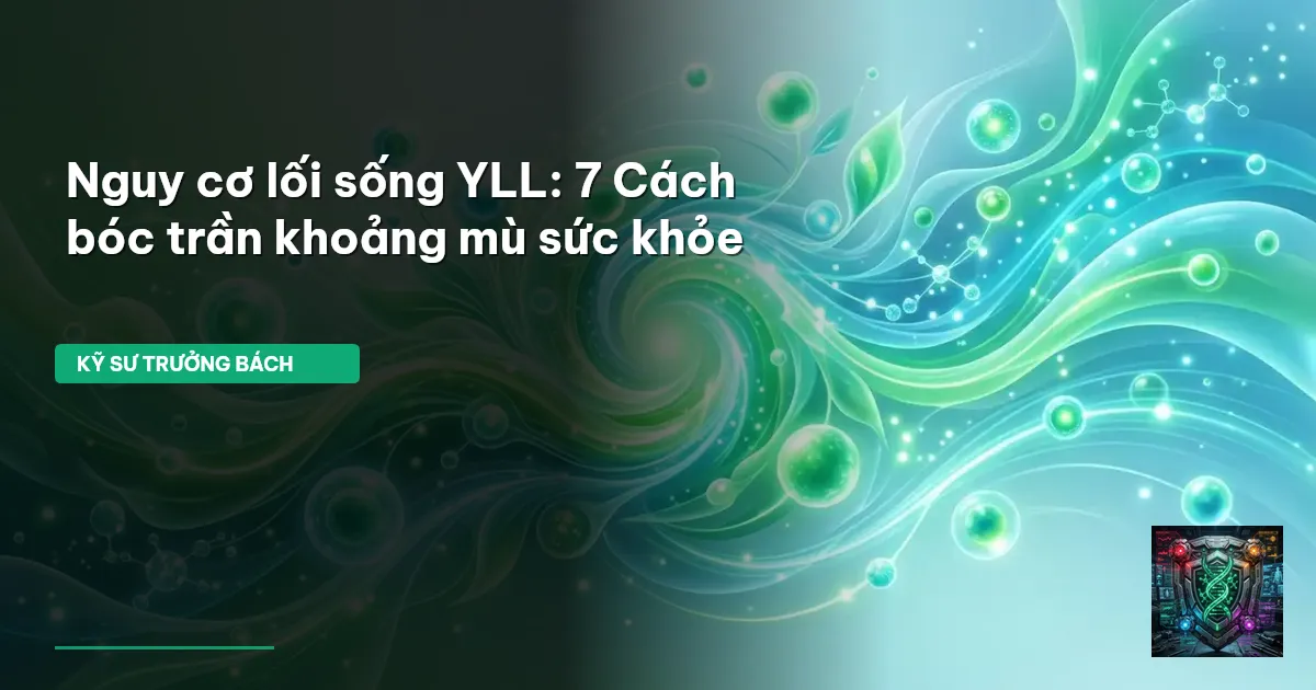 nguy cơ lối sống
