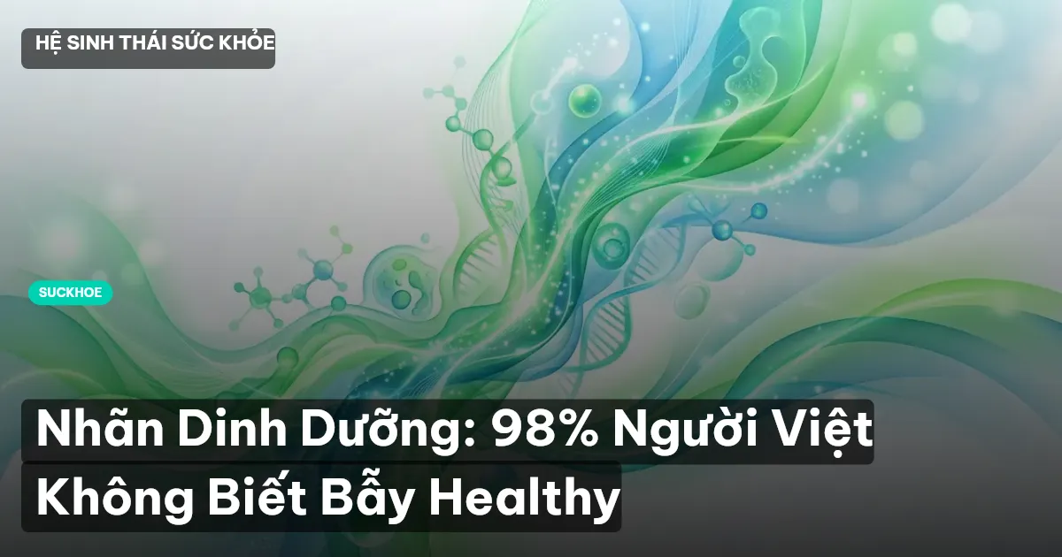Nhãn Dinh Dưỡng: 98% Người Việt Không Biết Bẫy Healthy