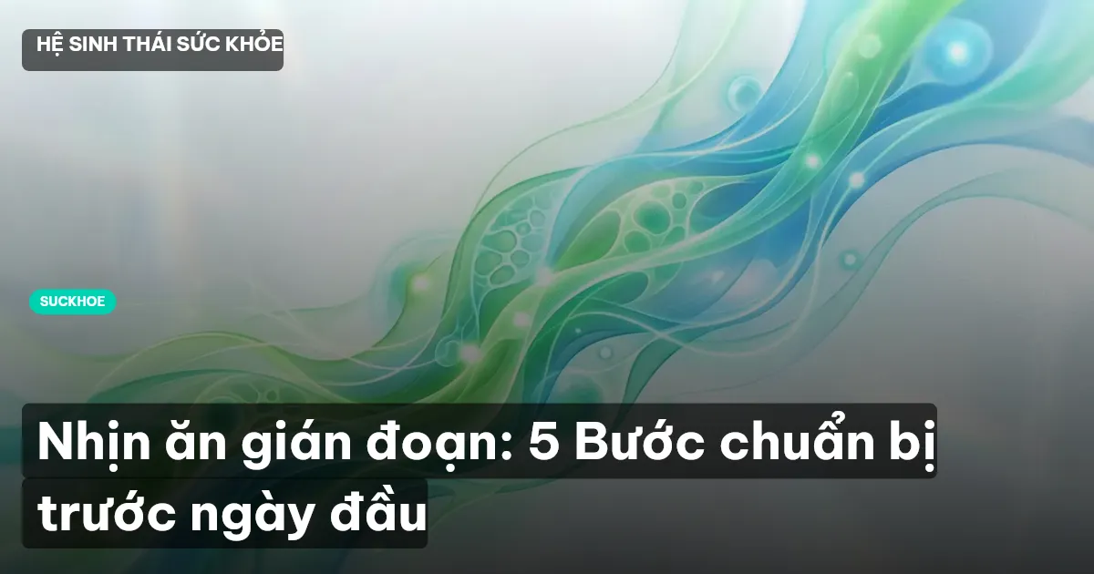 nhịn ăn gián đoạn