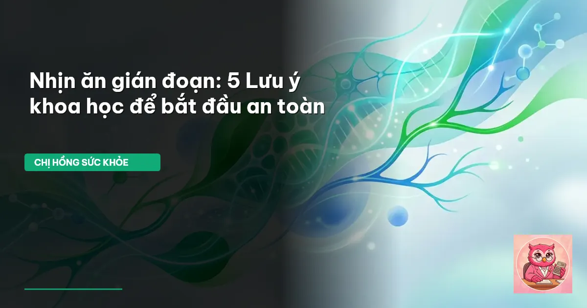 nhịn ăn gián đoạn