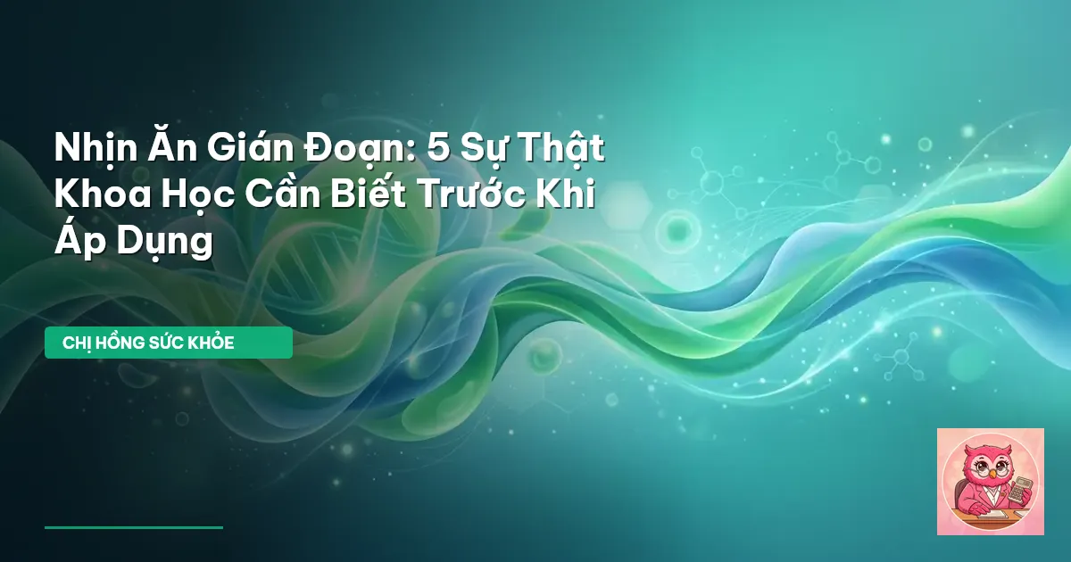 nhịn ăn gián đoạn