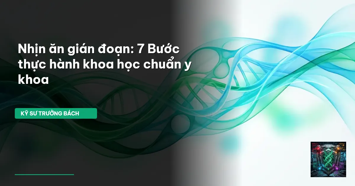 nhịn ăn gián đoạn