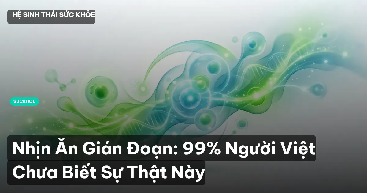 nhịn ăn gián đoạn