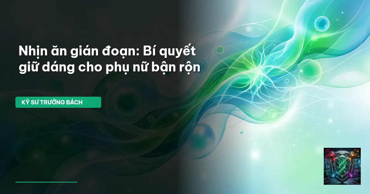 nhịn ăn gián đoạn