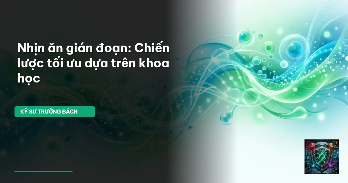 nhịn ăn gián đoạn