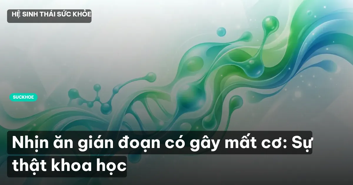 nhịn ăn gián đoạn