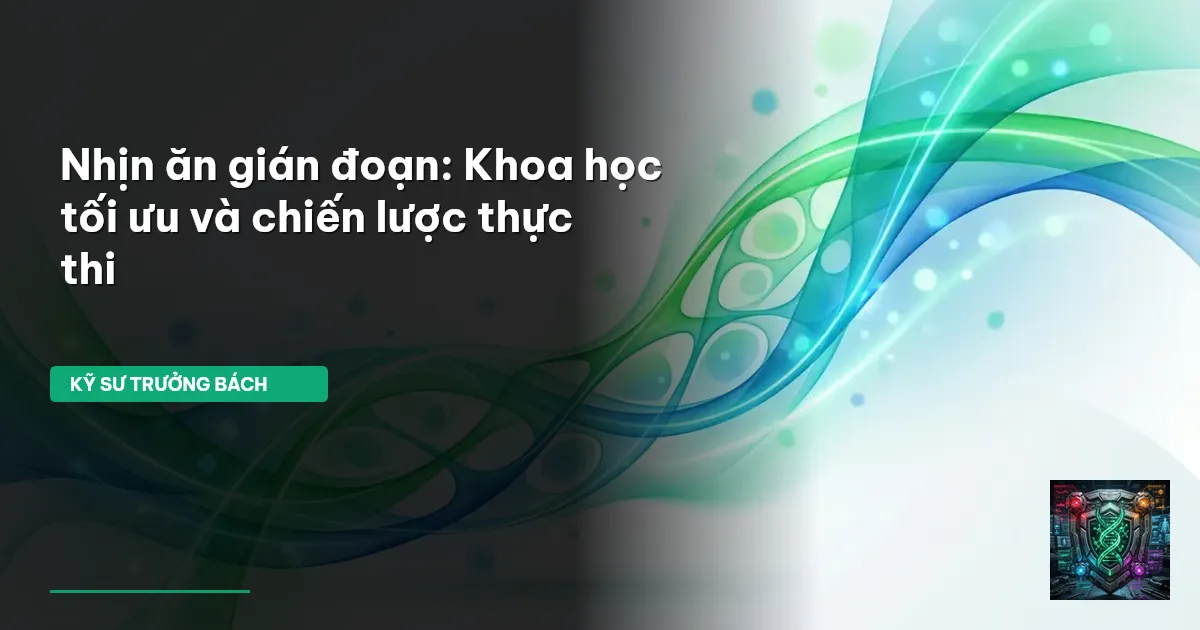 nhịn ăn gián đoạn