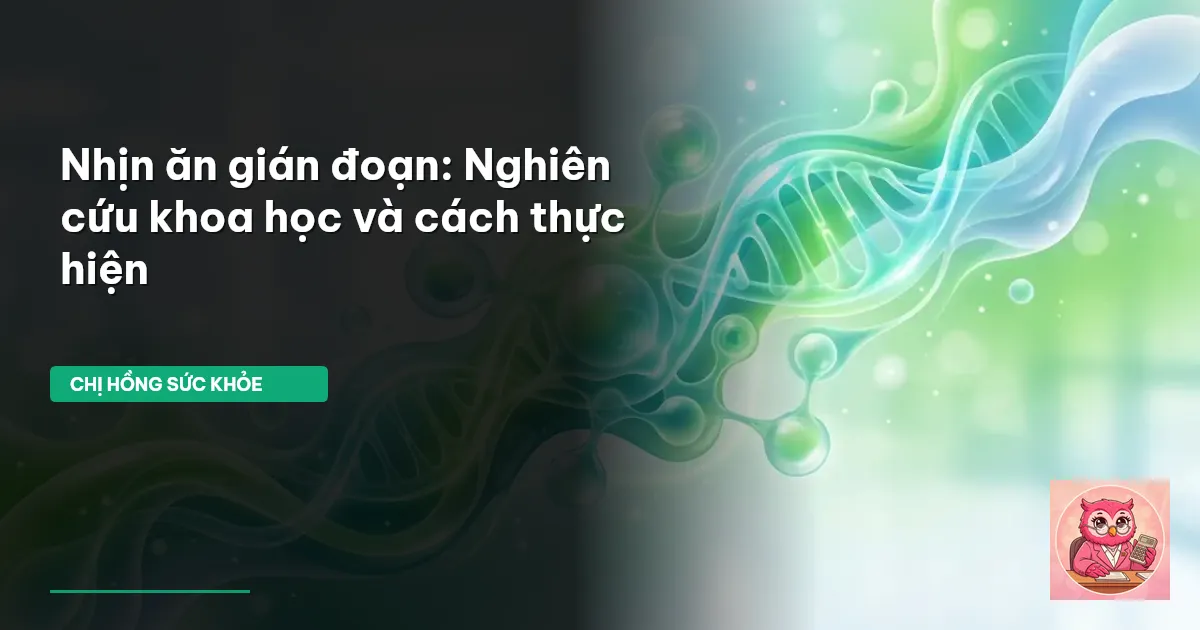 nhịn ăn gián đoạn