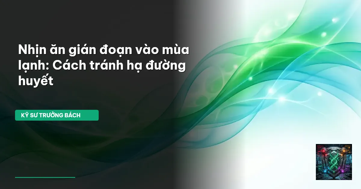 nhịn ăn gián đoạn