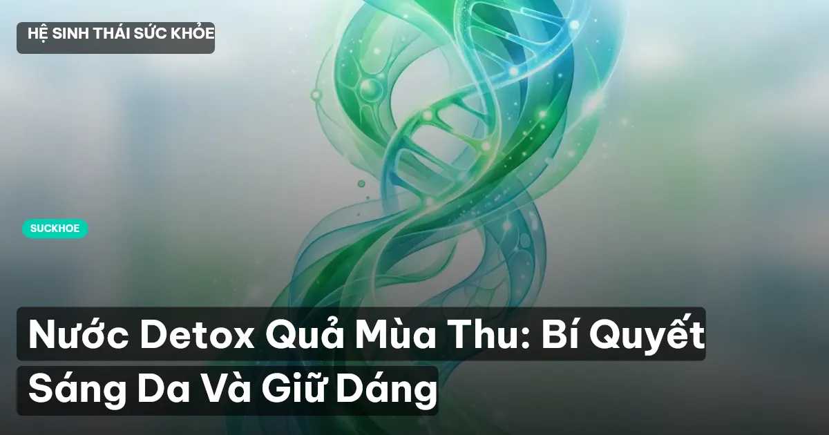 Nước Detox Quả Mùa Thu: Bí Quyết Sáng Da Và Giữ Dáng
