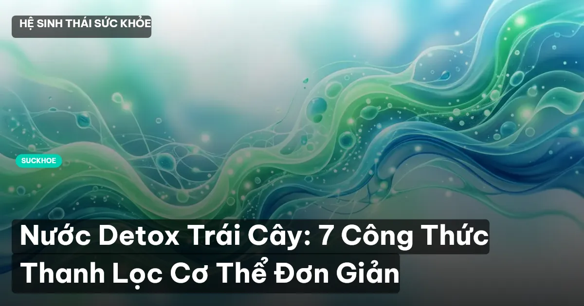 nước detox