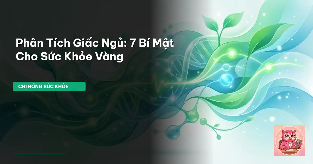 phân tích giấc ngủ