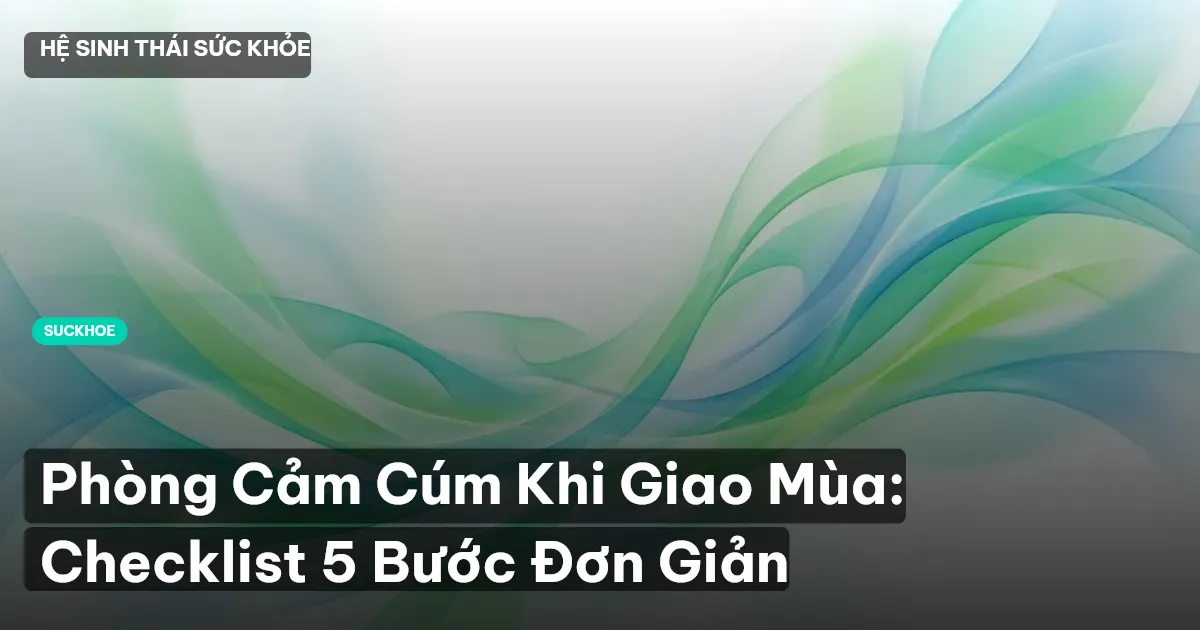 phòng cảm cúm