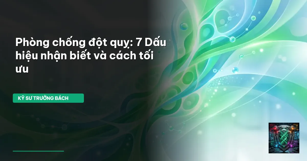 phòng chống đột quỵ