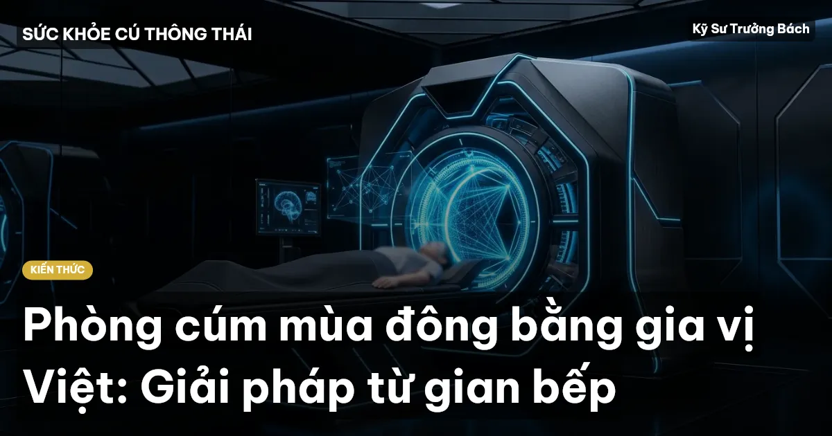 Phòng cúm mùa đông bằng gia vị Việt: Giải pháp từ gian bếp
