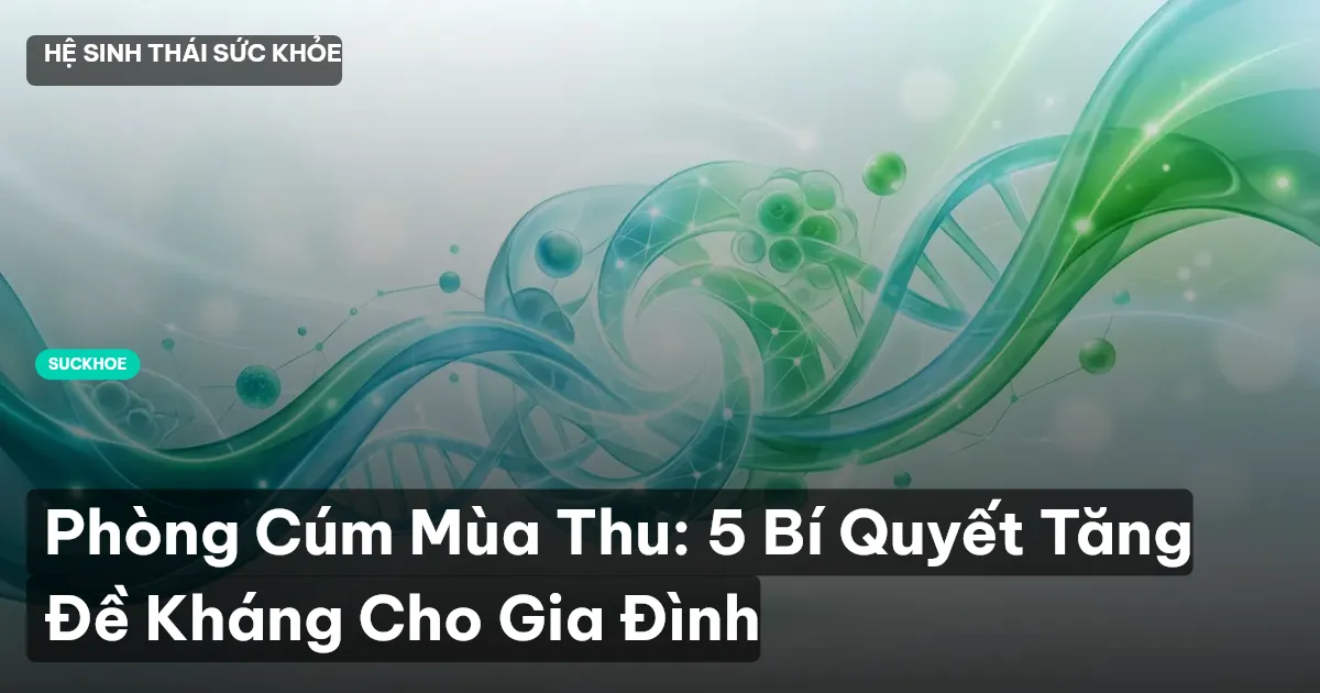 phòng cúm mùa thu
