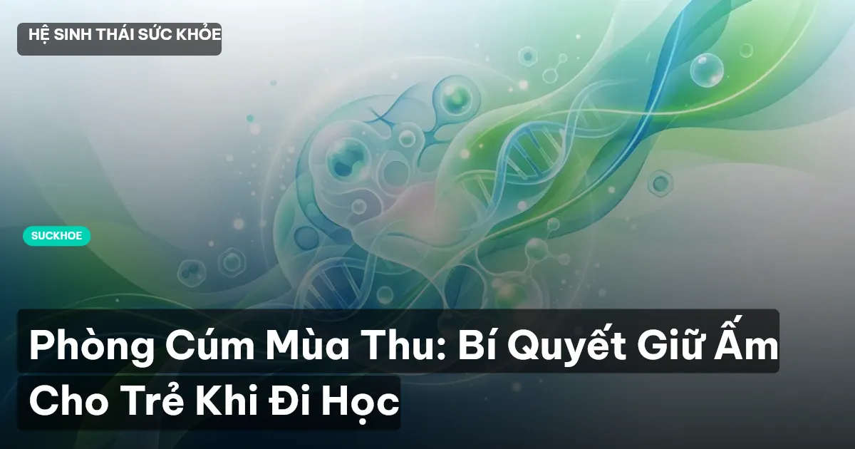 phòng cúm mùa thu