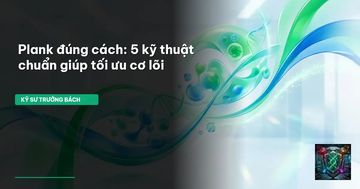 plank đúng cách