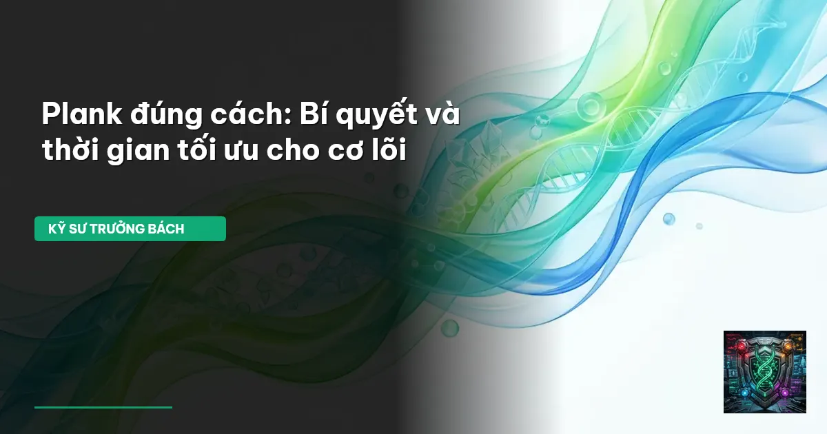 Plank đúng cách