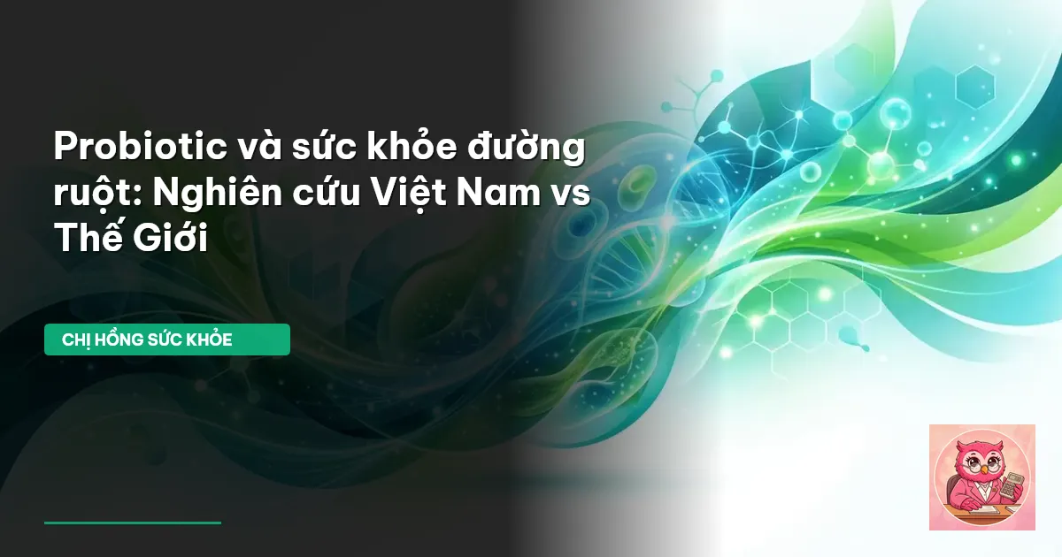 probiotic và sức khỏe đường ruột