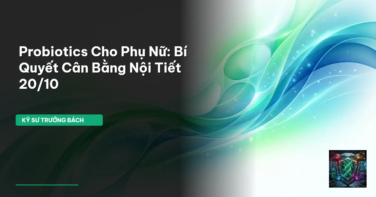 probiotics cho phụ nữ