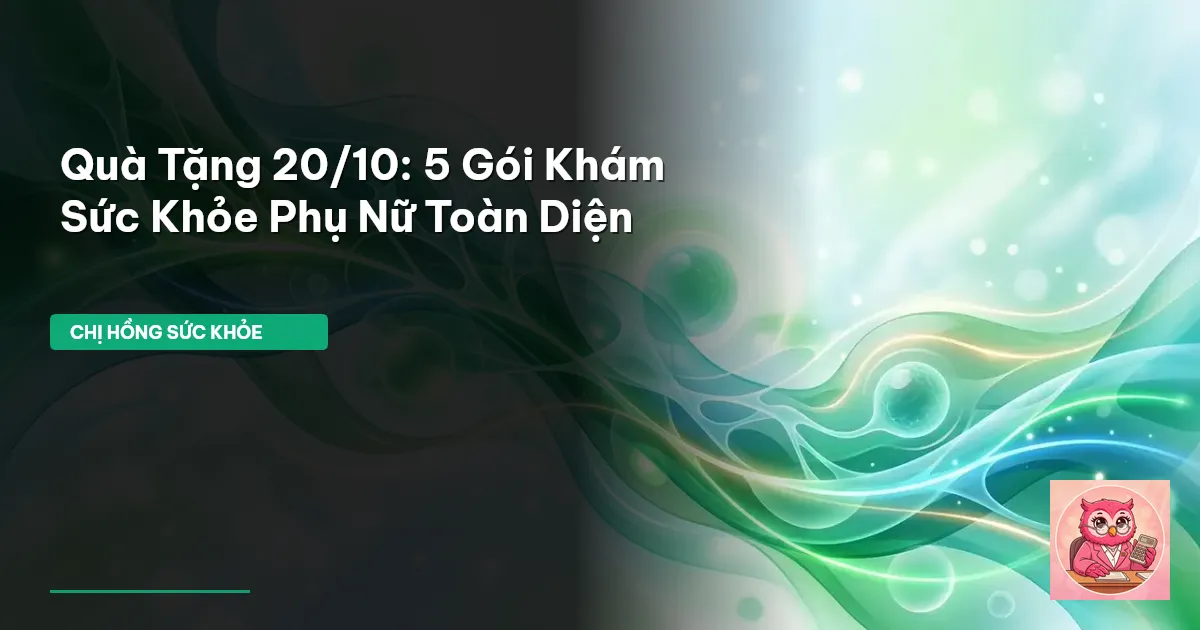 khám sức khỏe phụ nữ