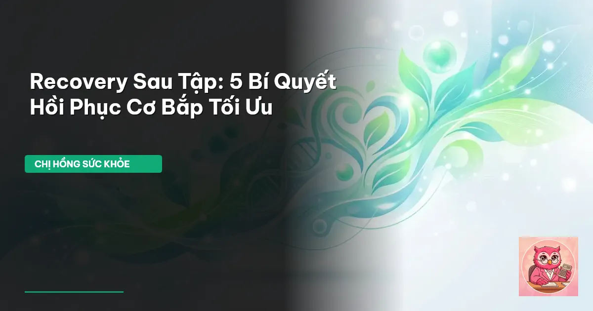 recovery sau tập