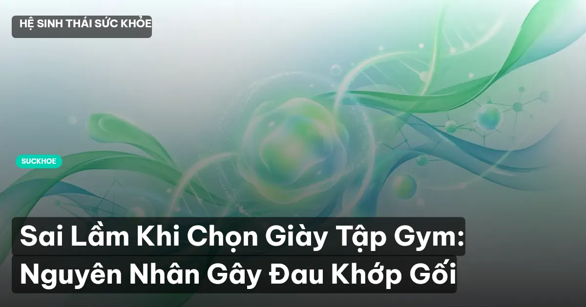 Sai Lầm Khi Chọn Giày Tập Gym: Nguyên Nhân Gây Đau Khớp Gối