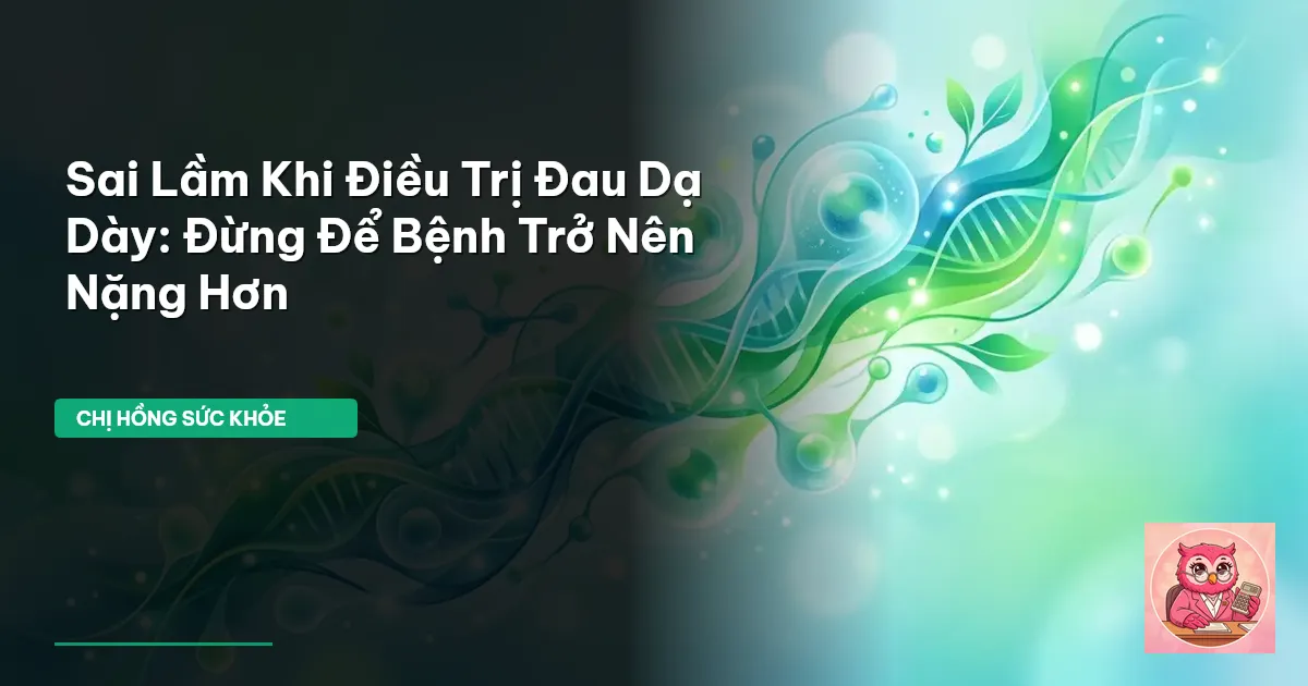 đau dạ dày
