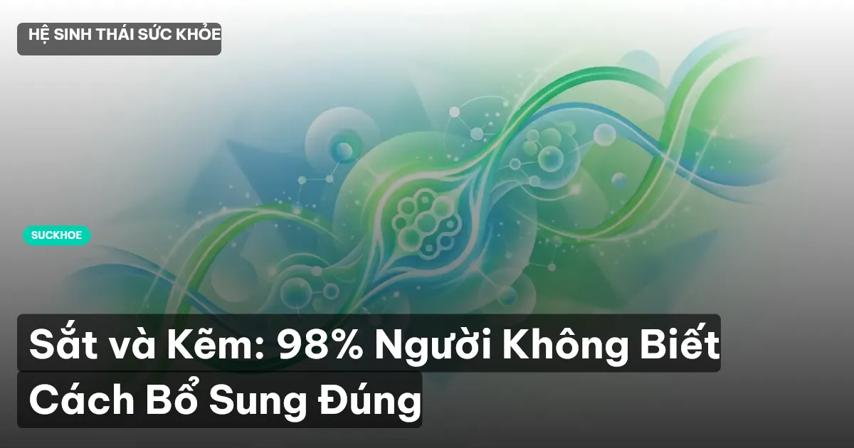sắt và kẽm