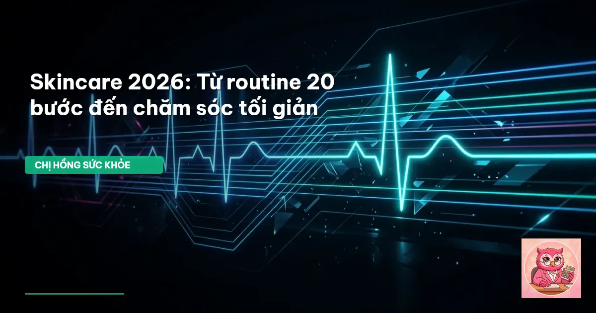 xu hướng skincare 2026