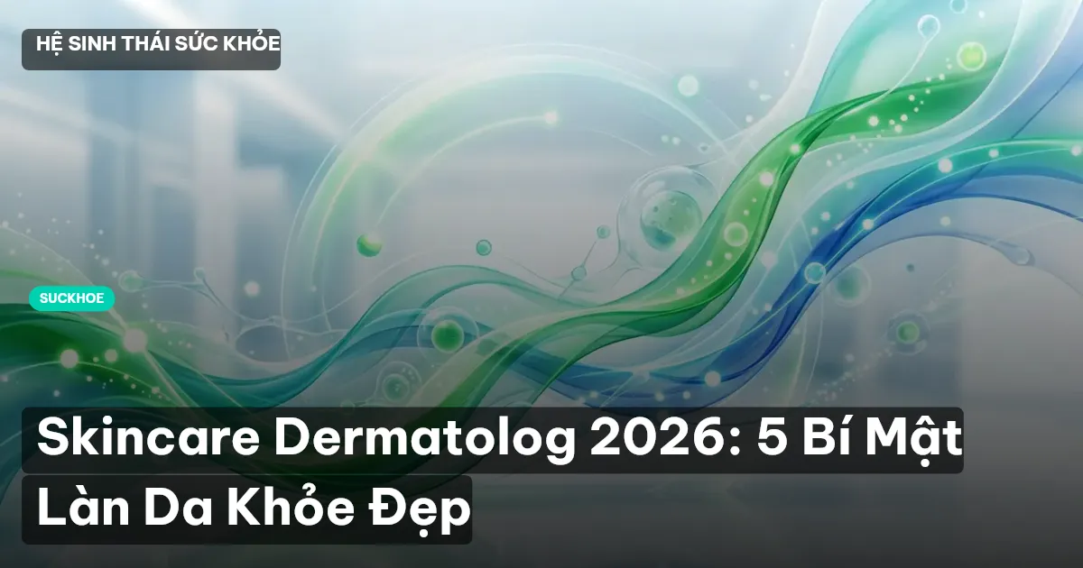 Skincare Dermatolog 2026: 5 Bí Mật Làn Da Khỏe Đẹp