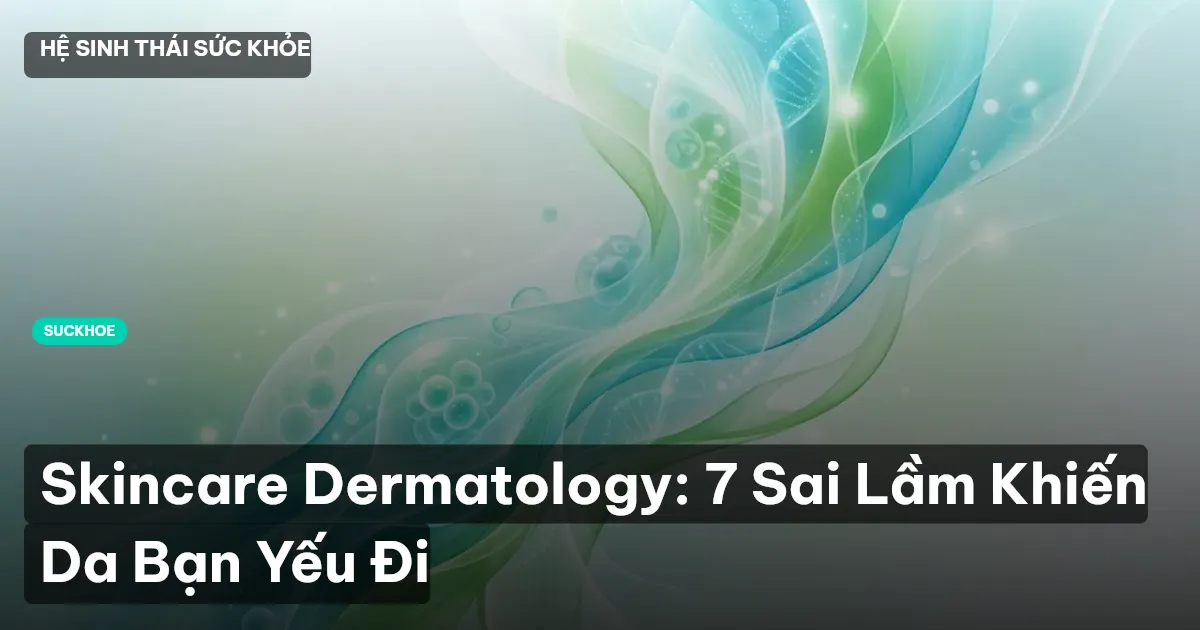 skincare dermatology
