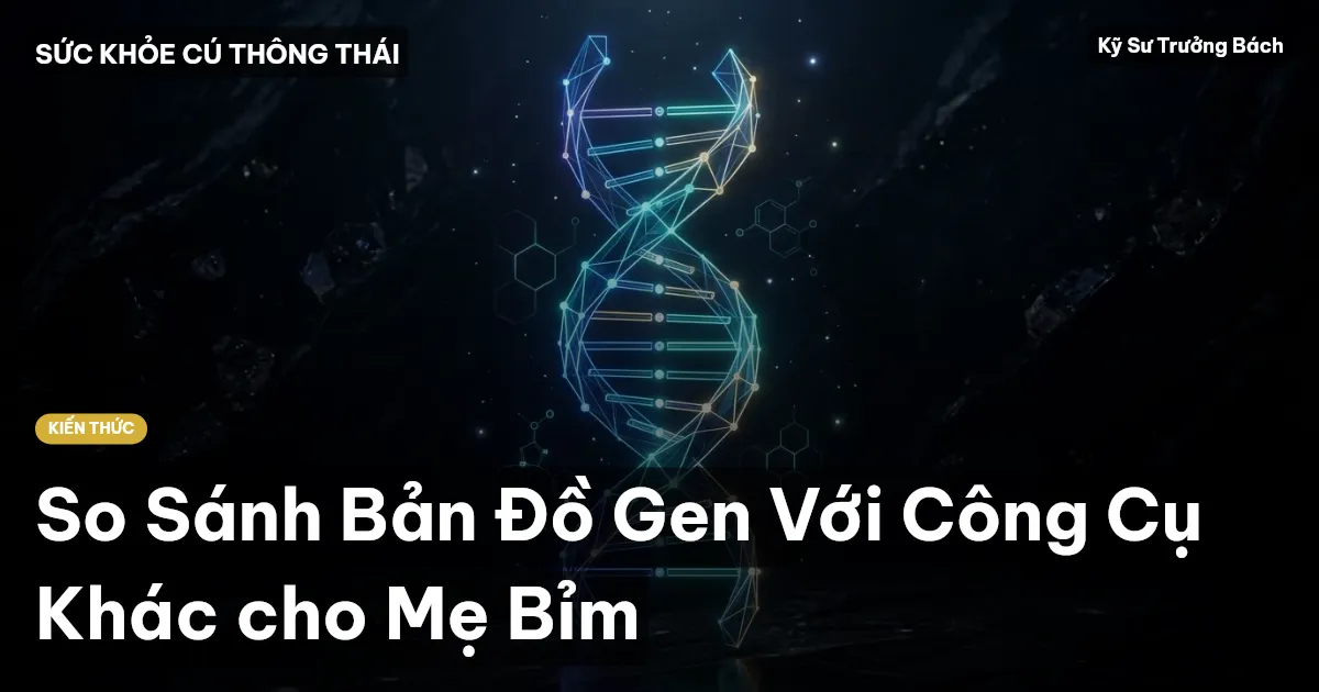 So Sánh Bản Đồ Gen Với Công Cụ Khác cho Mẹ Bỉm