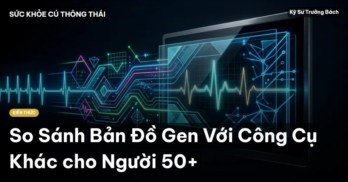 So Sánh Bản Đồ Gen Với Công Cụ Khác cho Người 50+