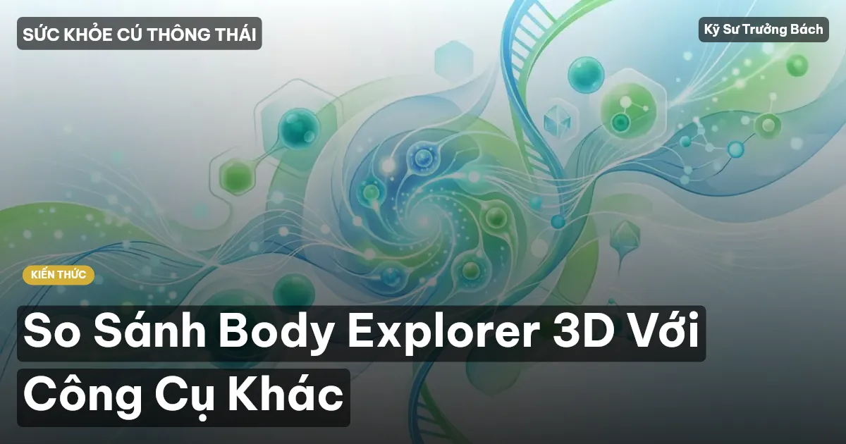 So Sánh Body Explorer 3D Với Công Cụ Khác