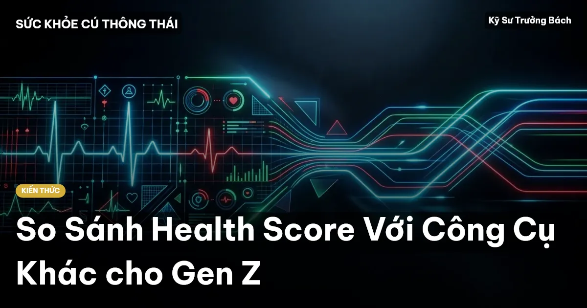 So Sánh Health Score Với Công Cụ Khác cho Gen Z